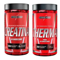 Creatina Pura 120 Caps + Therma Pro 120 Caps Integralmedica