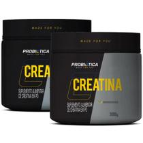 Creatina Pura 300g + Creatina Pura 100g Probiótica