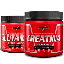 Creatina Pura 300g + Glutamina Pura 150g Integralmedica