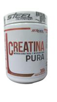 Creatina Pura 300G - Steel Nutrition - 100% Pura