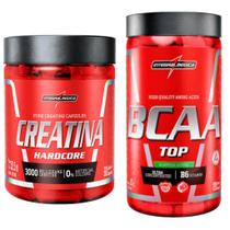Creatina Pura 60 Caps + Bcaa Top 120 Caps Integralmedica Creatina Pura 60 Caps + Bcaa Top 120 Caps Integralmedica