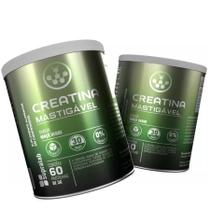 Creatina Pura Mastigável zero 120 pastilhas Energia Recuperação Treino Intensos sabor maça 2 por dia porção para 60 dias