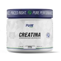 Creatina Pura Monohidratada 500g Pure Athletic