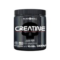 Creatina Pura Monohidratada Creatine Linha Caveira Preta Black Skull 300g