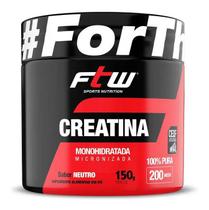 Creatina Pura Monohidratada e Micronizada Pó 150g - FTW