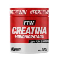 Creatina Pura Monohidratada Pote 300g Sabor Neutro FTW