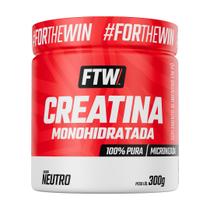 Creatina Pura Monohidratada Pote 300g Sabor Neutro FTW