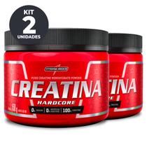 Creatina Pura150g Hardcore Integral Kit 2 Potes