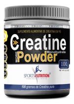 Creatina Pure Micronized Powder Sports Nutrition - 100g Creatina Pure Micronized Powder Sports Nutrition - 100g