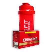 Creatina Sachê 90g Shaker Vermelha 600ml - 100% Pura Importada - Red Fit Nutrition Creatina Sachê 90g Shaker Vermelha 600ml - 100% Pura Importada - Red Fit Nutrition