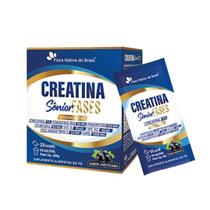 Creatina Sênior Coenzima Cúrcuma Colágeno Tipo 2 200g Sabor Jabuticaba - Flora nativa do brasil