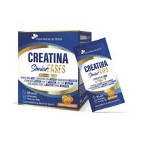 Creatina Sênior Coenzima Cúrcuma Colágeno Tipo 2 200g Sabor Tangerina - Flora nativa do brasil