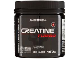Creatina Turbo 150g Monohidratada - Black Skull