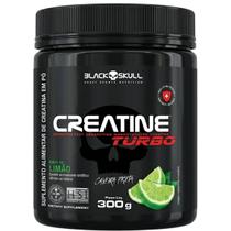 Creatina Turbo 300g Black Skull - Sabor Limão Creatina Turbo 300g Black Skull - Sabor Limão