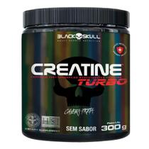 Creatina Turbo 300g Monohidratada Black Skull Creatina Turbo 300g Monohidratada Black Skull