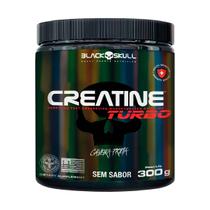 Creatina Turbo Black Skull Pote 300g Creatina Turbo Black Skull Pote 300g