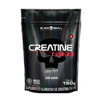 Creatina Turbo Black Skull Stand Up Pouch Sem Sabor 150g