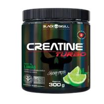 Creatina Turbo Pote 300g - Black Skull