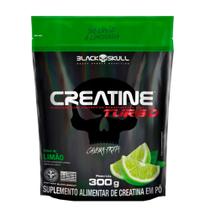 Creatina Turbo Refil 300g - Black Skull Creatina Turbo Refil 300g - Black Skull