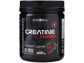 Creatina Turbo UVA Pote 300g - Black Skull