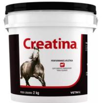 Creatina Vetnil 2kg Massa Muscular/Peso/Estatura/Perfomance Equinos