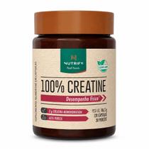 Creatine 100% Monohidratada 120 Cápsulas Nutrify Sabor:Sem Sabor