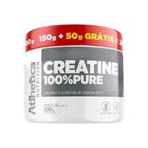 Creatine 100% Pure 200G - Atlhetica