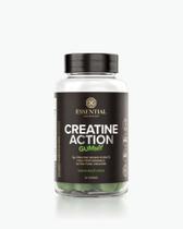 Creatine Action Gummy (240g) - 60 gomas - Sabor: Maçã Verde - Essential Nutrition