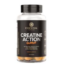 Creatine Action Gummy Laranja 60UN - Essential Nutrition Creatine Action Gummy Laranja 60UN - Essential Nutrition