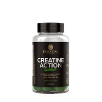 Creatine Action Gummy Maçã Verde Essential Nutrition 240g