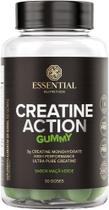 Creatine Action Gummy Maçã Verde Essential Nutrition 60 Gomas