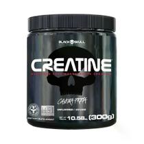 Creatine Black Skull 300g - Pote - Sem Sabor Creatine Black Skull 300g - Pote - Sem Sabor