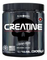 Creatine Creatina 100% Pura Monohidratada 300g Black Skull