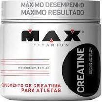 Creatine creatina monohidratada pote 300g - max titanium