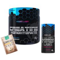 Creatine Monohydrate - Creatina - 300g - Under Labz + HMB - 120 V-Caps - Under Labz + Dose