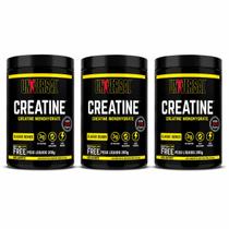 Creatine Monohydrate Universal Nutrition 200g Kit com 3x