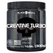Creatine Turbo 300g Black Skull - A Verdadeira (Original)