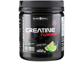 Creatine Turbo Monohidratada - 300g Limão - Black Skull