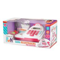Creative Fun Caixa Registradora Mini Shopping Rosa - Multikids