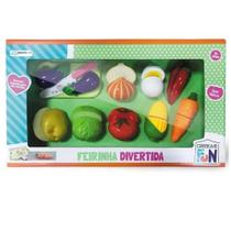 Creative Fun Feirinha Divertida 8 Legumes Multikids - BR1109