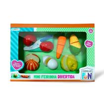 Creative Fun Mini Feirinha Divertida legumes com tiras autocolantes MULTIKIDS