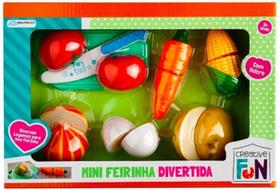 Creative Fun Mini Feirinha Divertida Legumes Com tiras autocolantes
