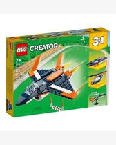 Creator 3 Em 1 Jato Supersônico 215 Peças 31126 - Lego