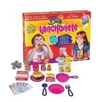 Crec Crec Big Lanchonete Brinquedo Lúdico Comidinha Lanches