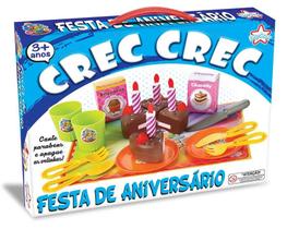 Crec Crec Festa de Aniversário Brinquedo Comidinha Big Star Crec Crec Festa de Aniversário Brinquedo Comidinha Big Star
