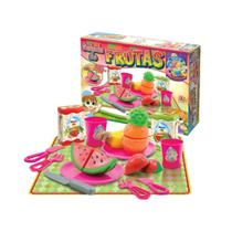 Crec Crec Salada de Frutas Brinquedo de Comidinha Frutinhas