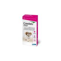 Credeli 112,5mg para de Cães 2,5 a 5,5kg Antipulgas e Carrapatos com 3 comprimidos - Elanco Credeli 112,5mg para de Cães 2,5 a 5,5kg Antipulgas e Carrapatos com 3 comprimidos - Elanco