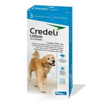 Credeli 900mg Antipulgas e Carrapatos Para Cães de 22 a 45kg Com 3 Comprimidos Credeli 900mg Antipulgas e Carrapatos Para Cães de 22 a 45kg Com 3 Comprimidos