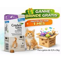 Credeli Anti Pulgas 12MG Elanco 0,9 A 2Kg 1 Comprimido Gatos Acompanha Brinde Grátis