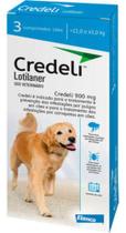 Credeli Antipulgas Carrapatos Cães 22 A 45kg 3 Compri.